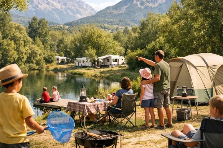 Camping en famille en France : trouver le bon équilibre entre services et calme