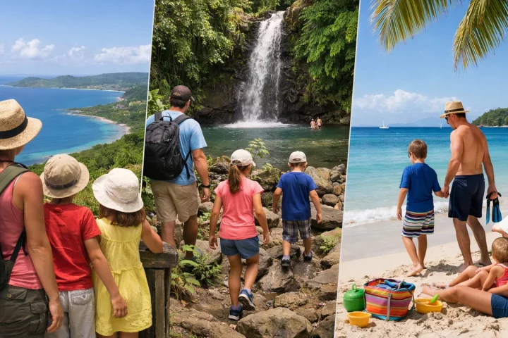 Guadeloupe en famille : plages, nature et secteurs à choisir avec soin