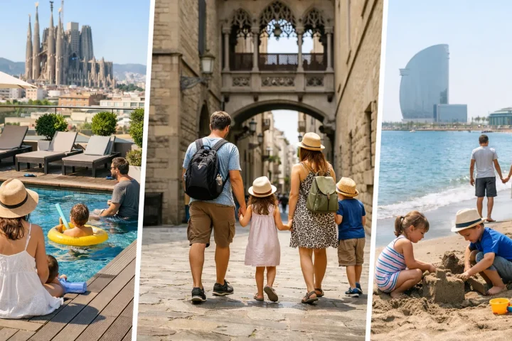 Hôtels à Barcelone pour les familles : les meilleurs secteurs