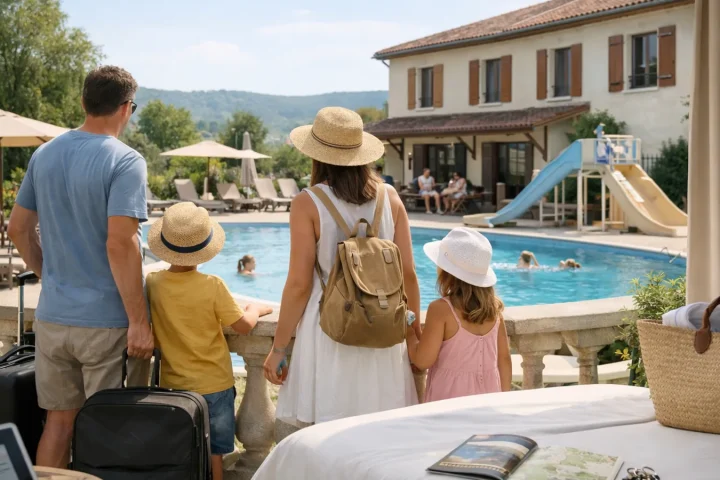 Hôtel en famille en France : choisir une adresse vraiment pratique