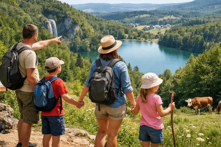 Jura en famille : lacs, cascades et villages pour respirer