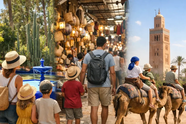 Marrakech en famille : chaleur, médina et pauses pour un séjour fluide