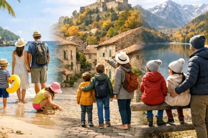 Où partir à la Toussaint en famille selon la météo et le temps disponible