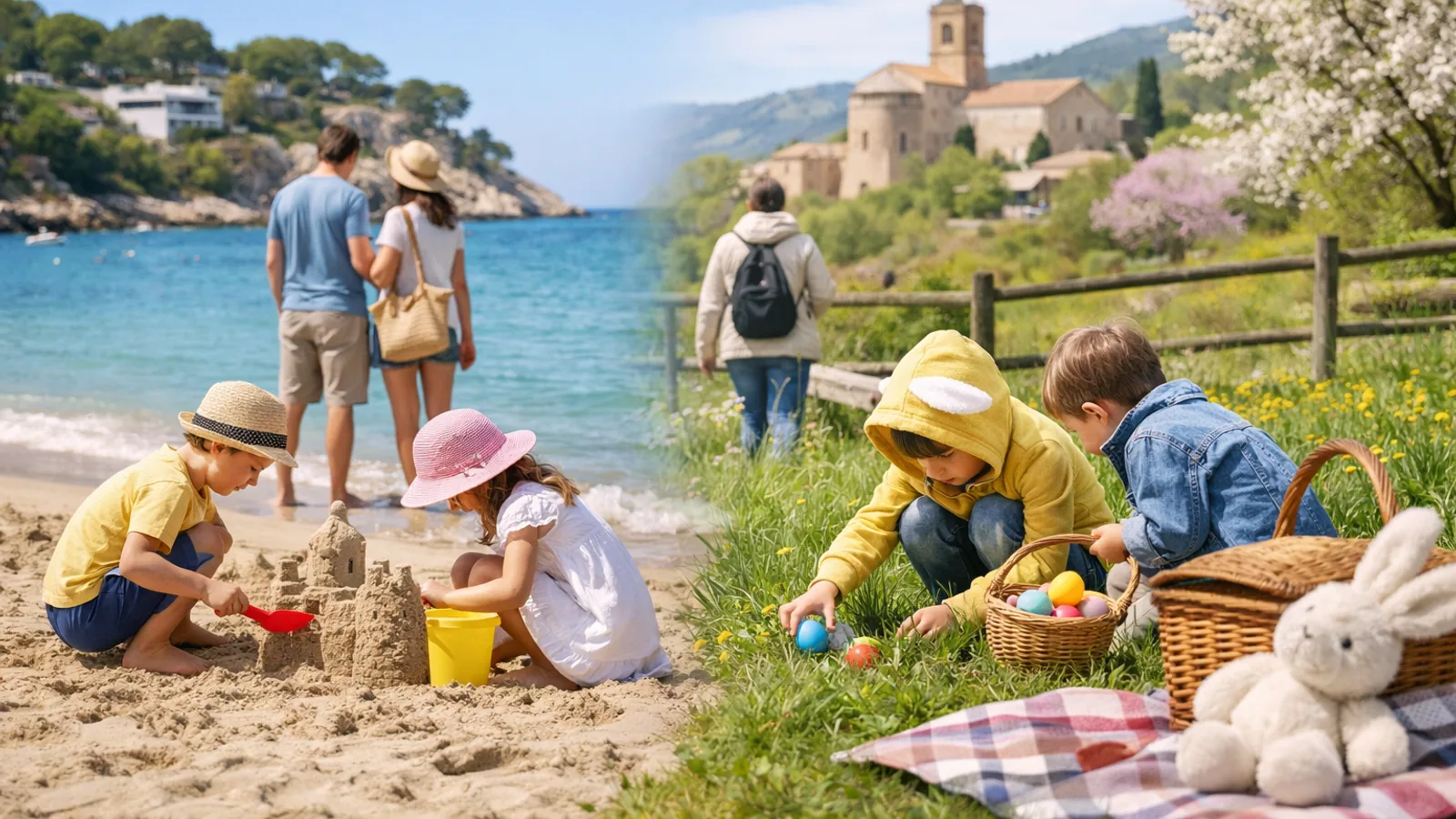 Où partir à Pâques en famille entre soleil doux, villes et nature