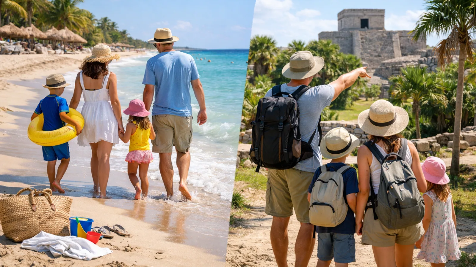 Où partir au soleil en hiver en famille sans trajet démesuré