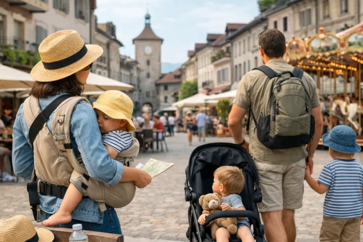 Voyager avec des enfants en bas âge : construire un séjour à leur rythme