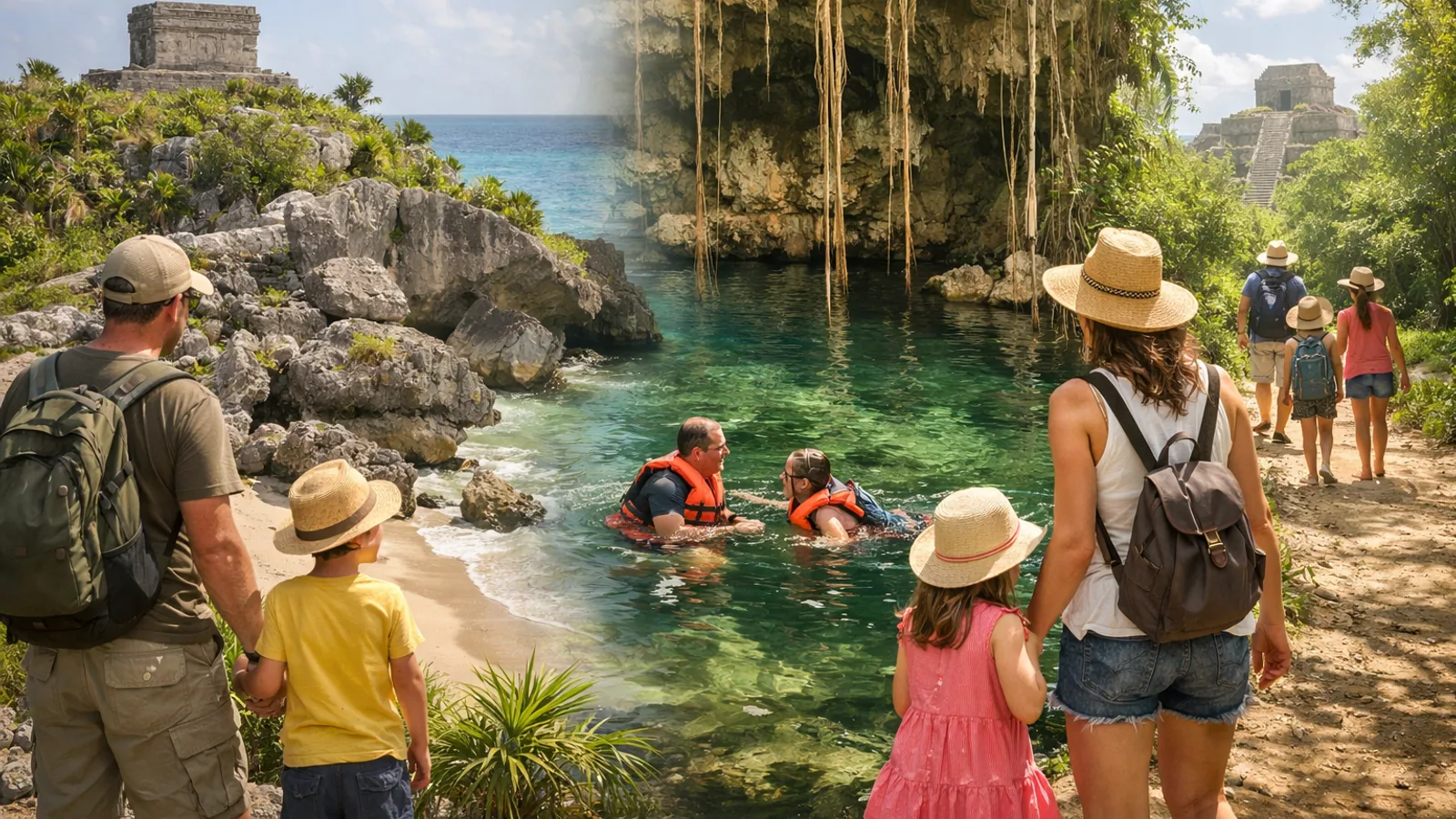 Yucatan en famille : cenotes, plages et villes coloniales sans trop rouler