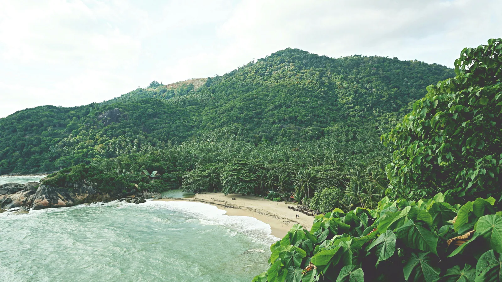 Koh Phangan en famille : plages et bons secteurs